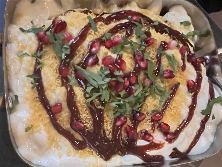aloo papri chaat